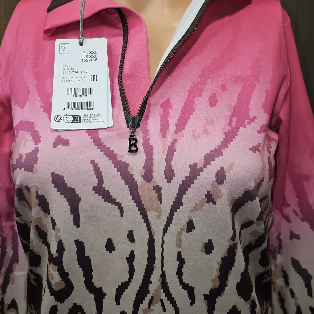 Bogner Pink and Black Kids Sweatshirt